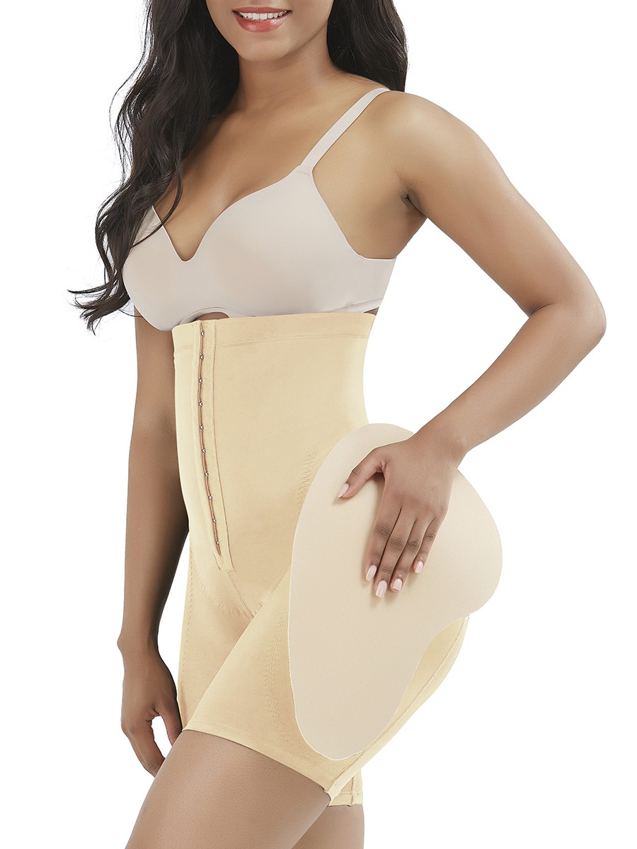 Dark Skin Butt Enhancer Single Hooks Underbust Tummy Control