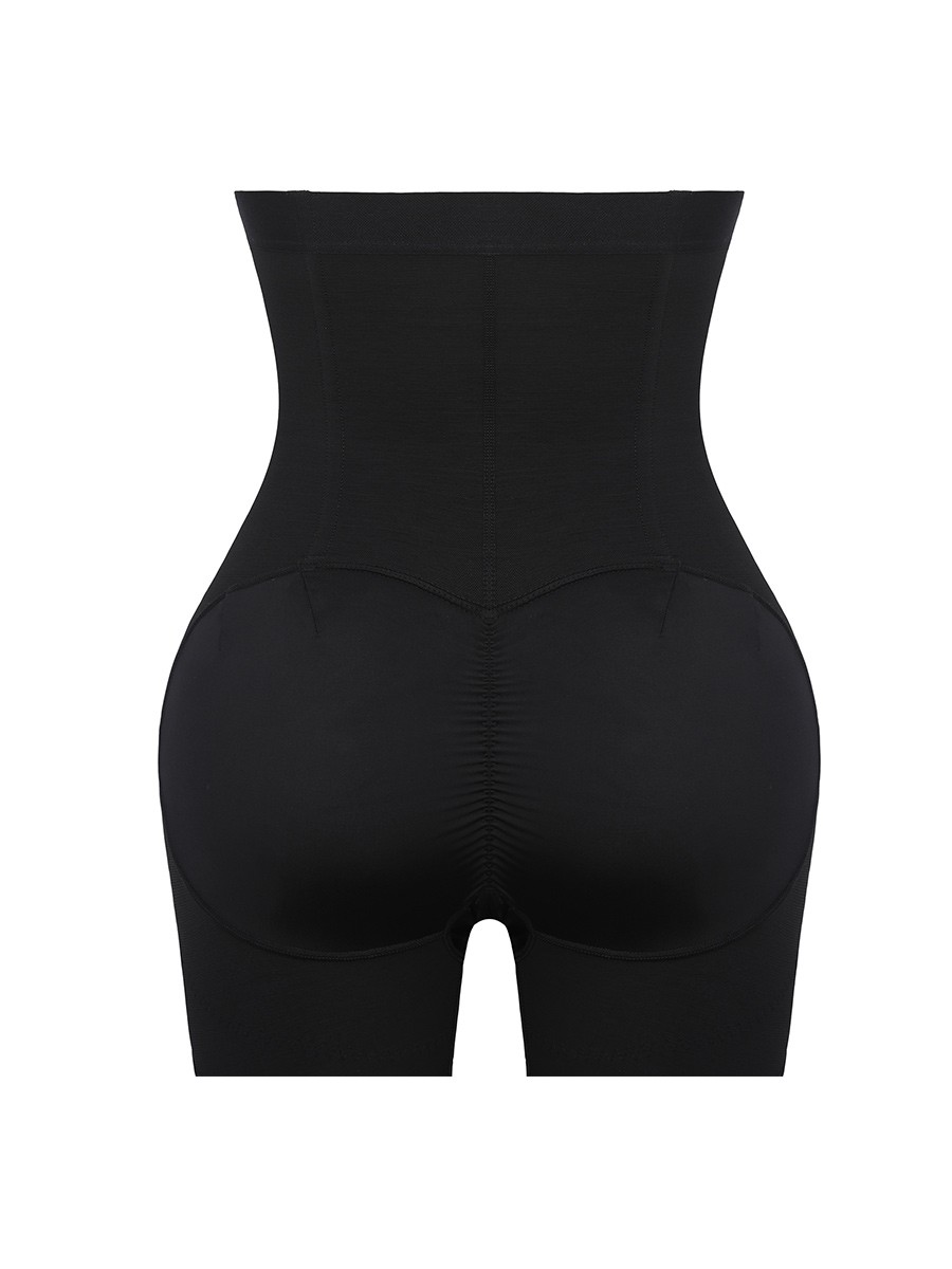 High Waist Adjust Hooks And Zipper Women Tummy Trimmer Shapewear Hip Enhancer