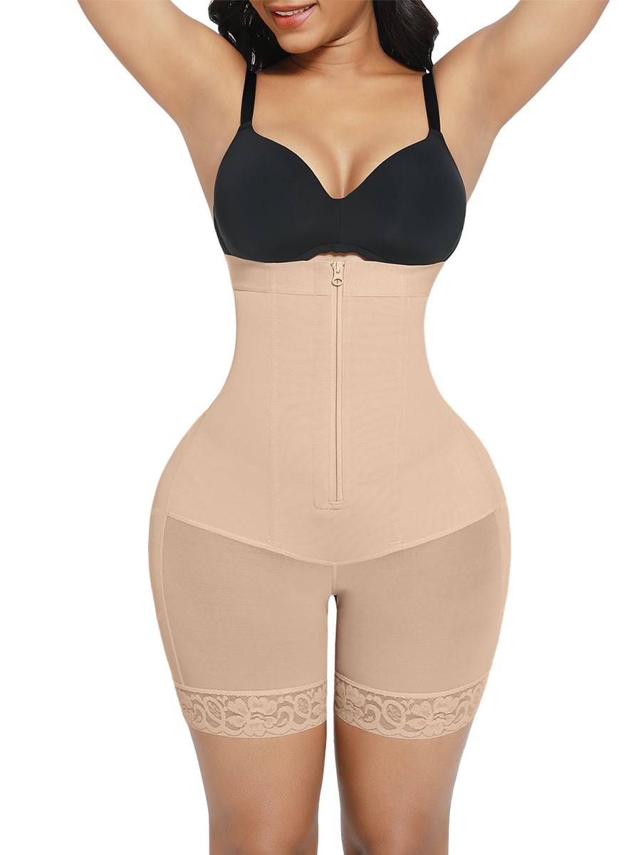 High Quality High Waist Abdomen Trimmer Control Body Shaper Shapewear Bodysuit
