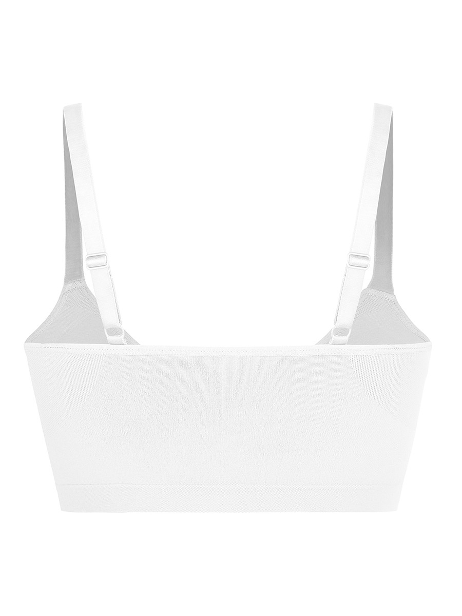 Women Seamless Wireless Adjustable Straps Shaping Bra