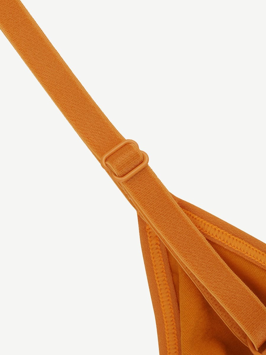 Yellow Seamless Body Shaper Butt Lifter Shapewear