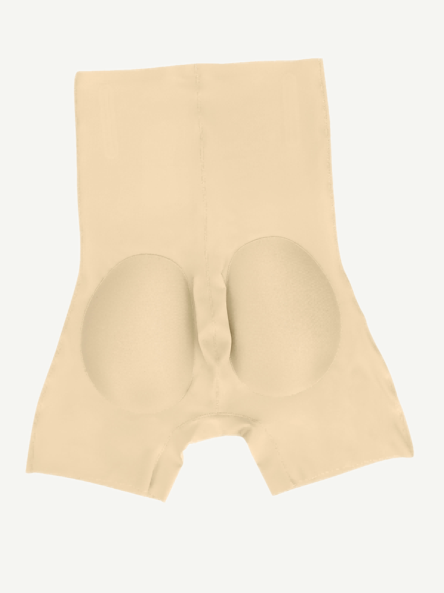 High Waist Butt Lifter Body Shaping Pants With Buttocks Pads