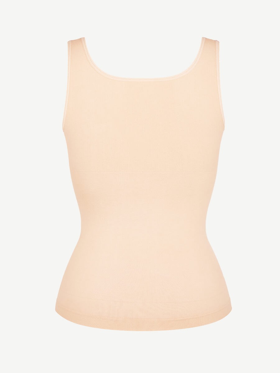 Diamond Neck Seamless Support Chest Waist Belly Shaping Tank Top