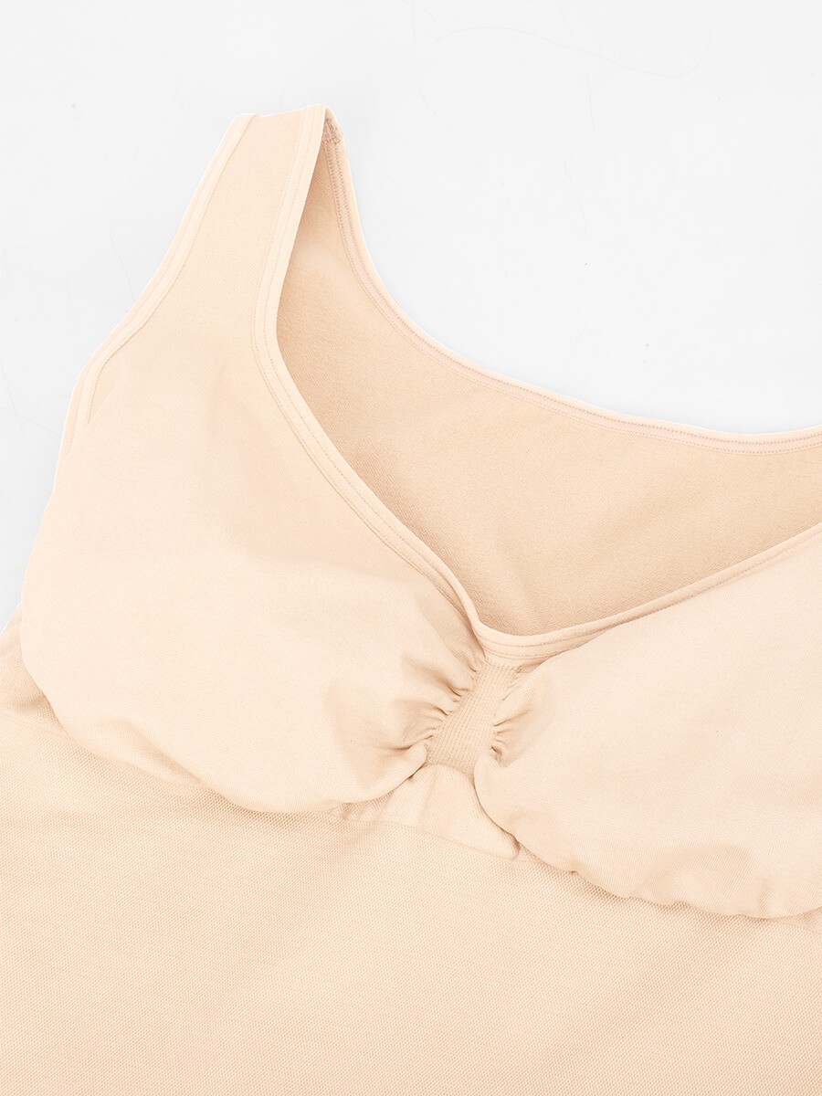 Diamond Neck Seamless Support Chest Waist Belly Shaping Tank Top