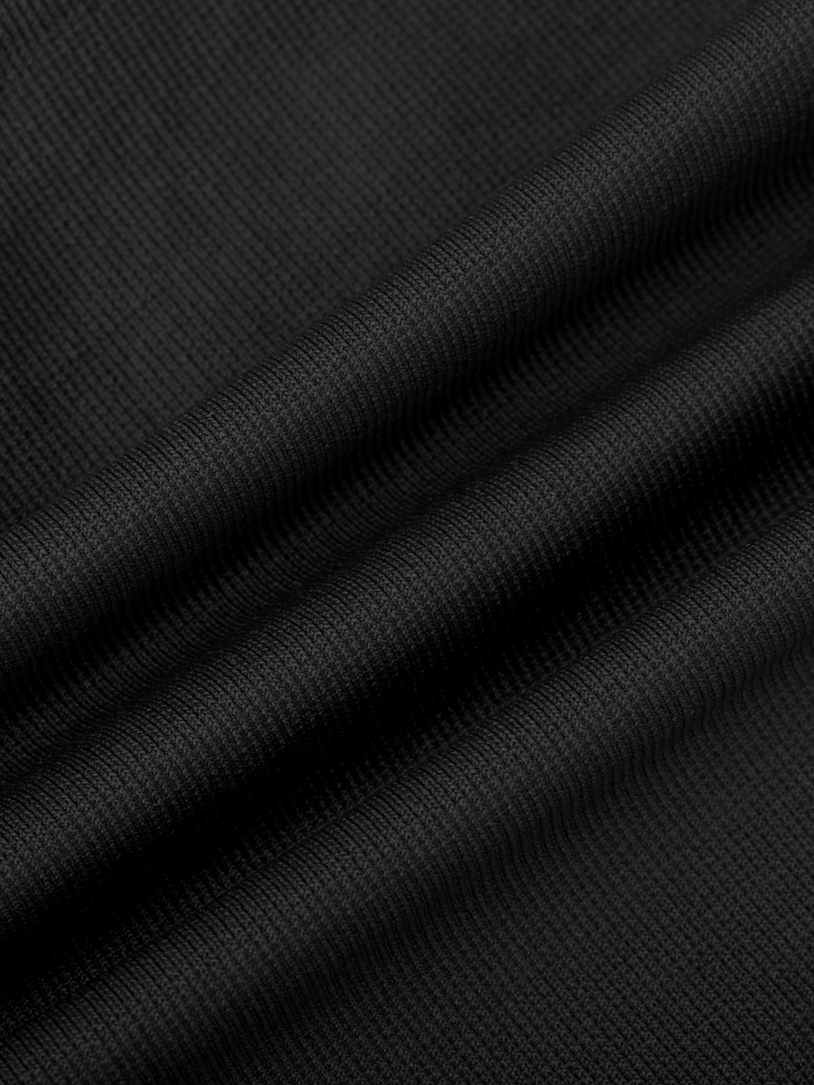 Black Seamless Bra Free Cami Tummy Control Thong Bodysuit with Removable Pads