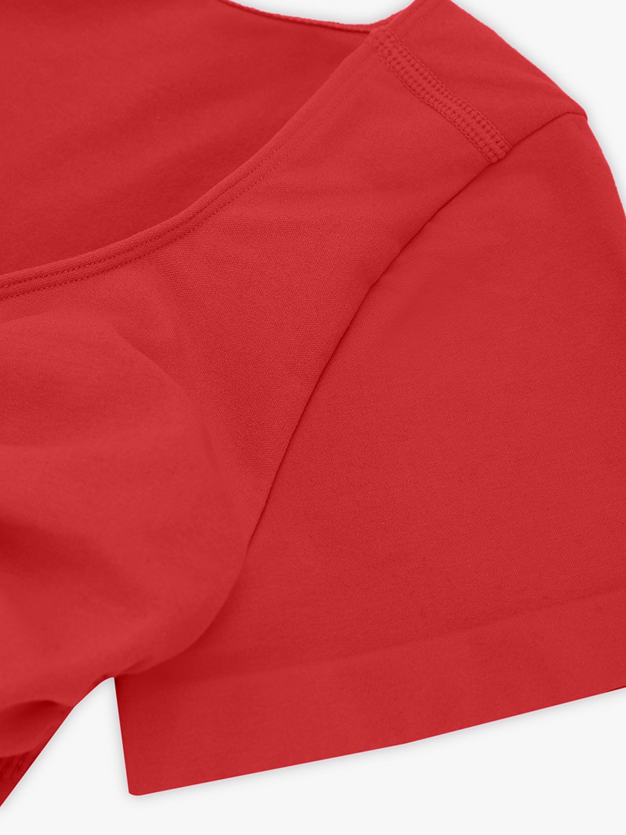 Seamless Bust Support Waist & Abdomen Shaping Thong Bodysuit