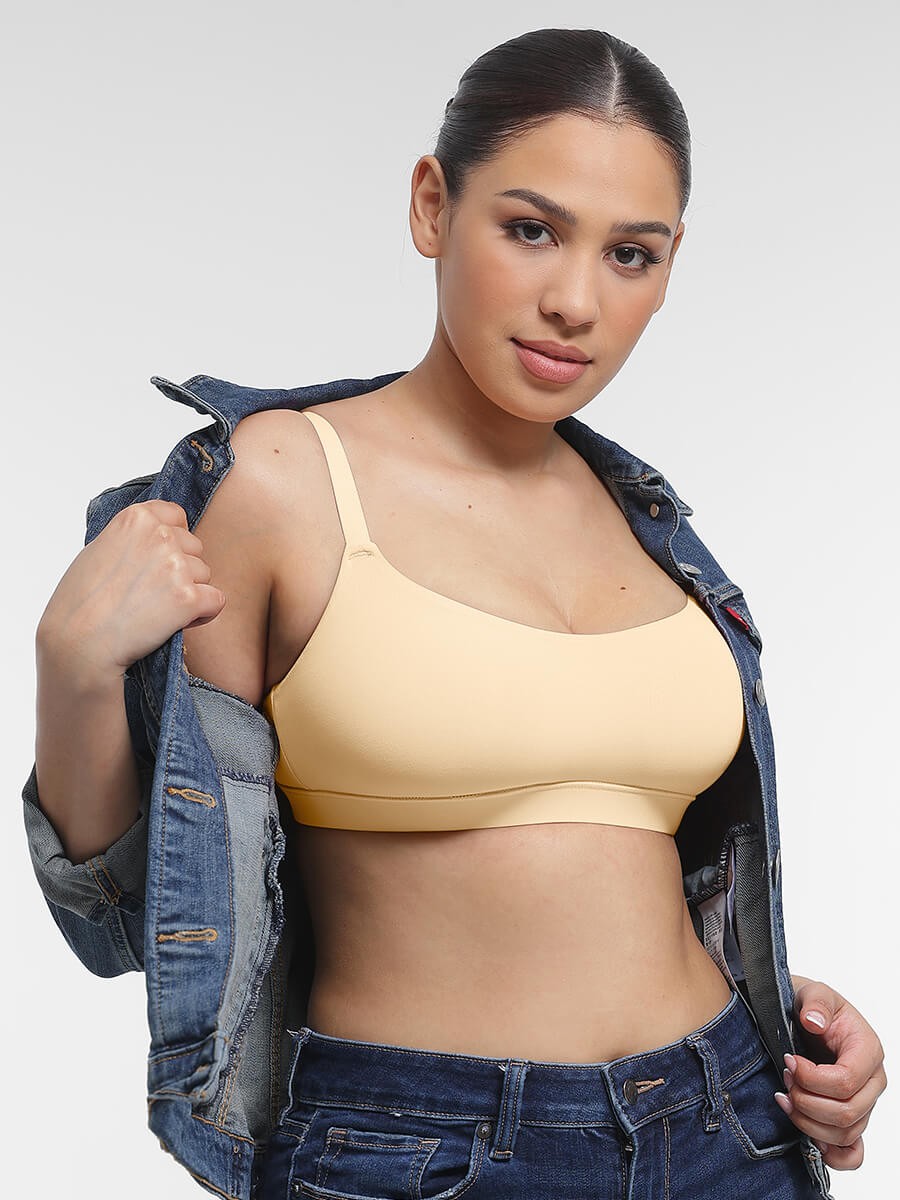 Fashion Comfort Everyday Bralette With Adjustable Shoulder Strap