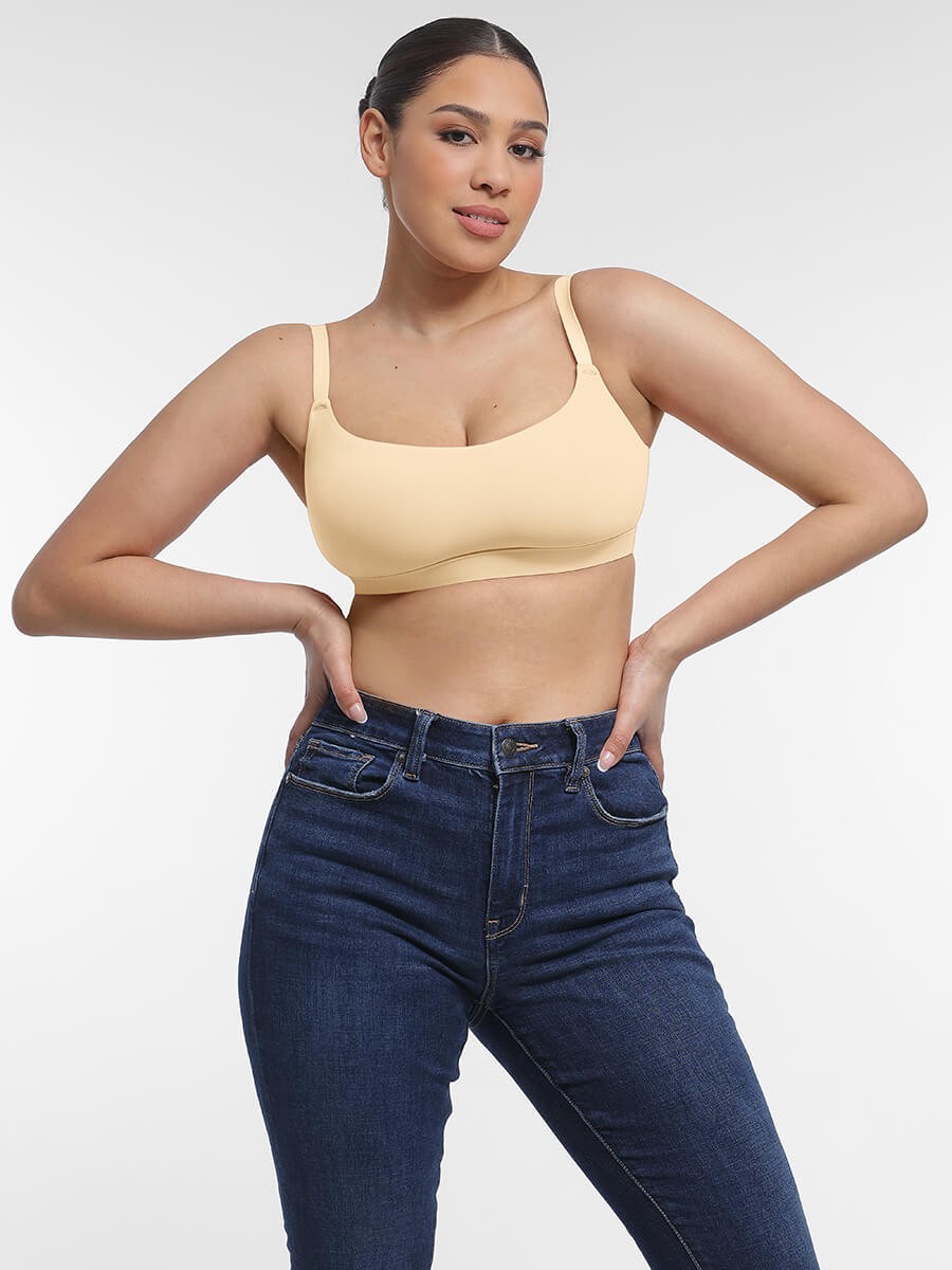 Fashion Comfort Everyday Bralette With Adjustable Shoulder Strap