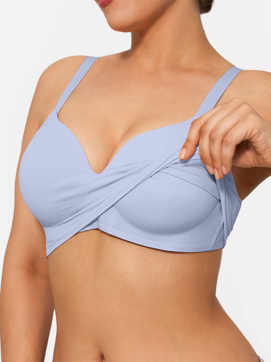 Comfort Seamless Wireless Bust Support Shapewear Bra