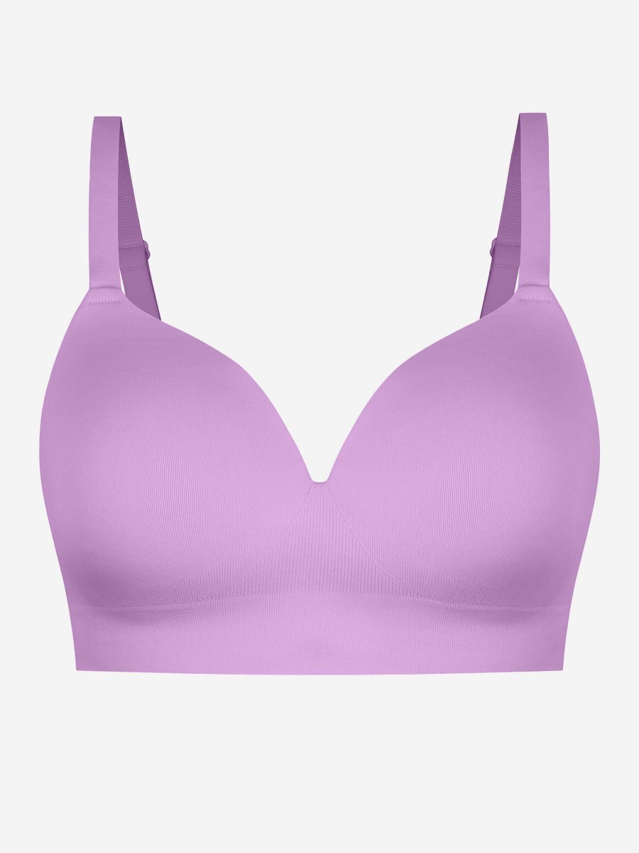 Seamless Comfort Wireless Bust Support Shapewear Bra