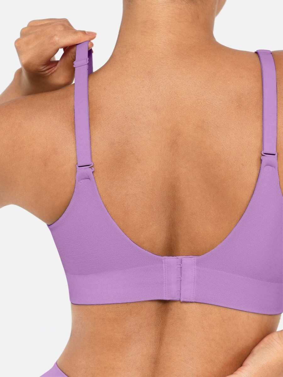 Seamless Comfort Wireless Bust Support Shapewear Bra