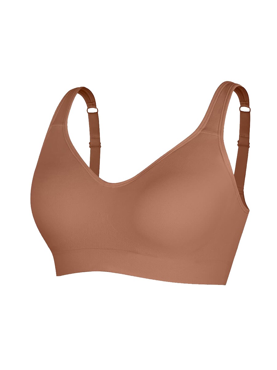 Wireless Seamless Bust Support Shapewear Bra