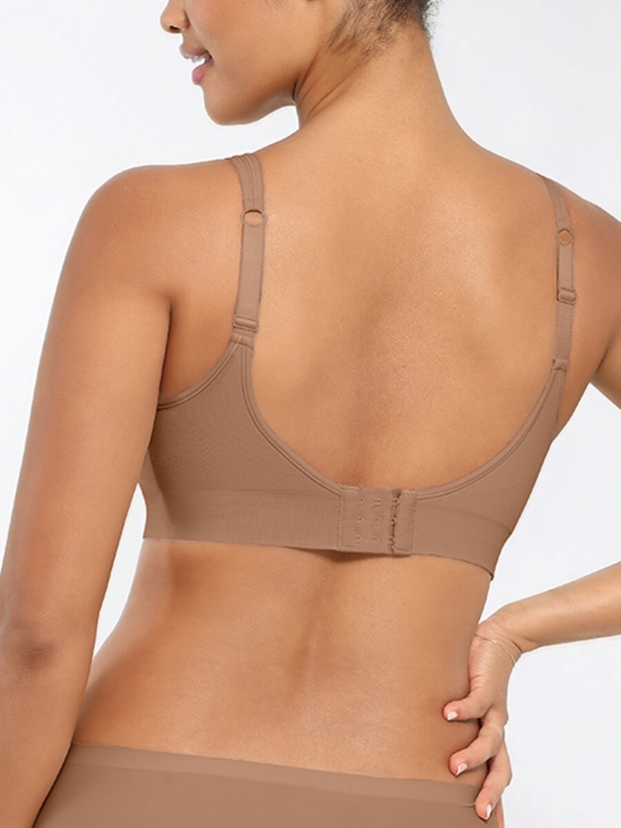 Wireless Seamless Bust Support Shapewear Bra