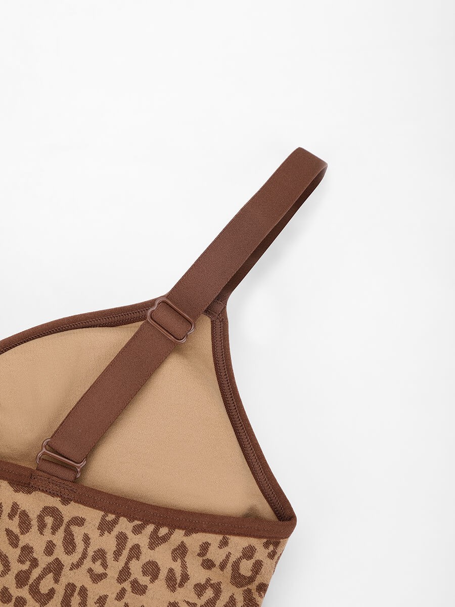 Seamless Bust Support Bra with Adjustable Straps