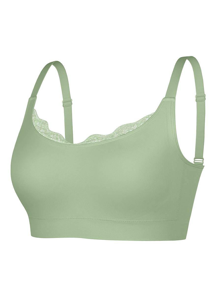 Seamless Scoop Smooth Back Fat Bralettes Bras for Women