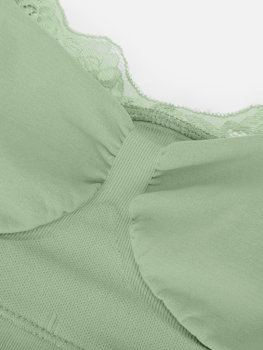 Seamless Scoop Smooth Back Fat Bralettes Bras for Women