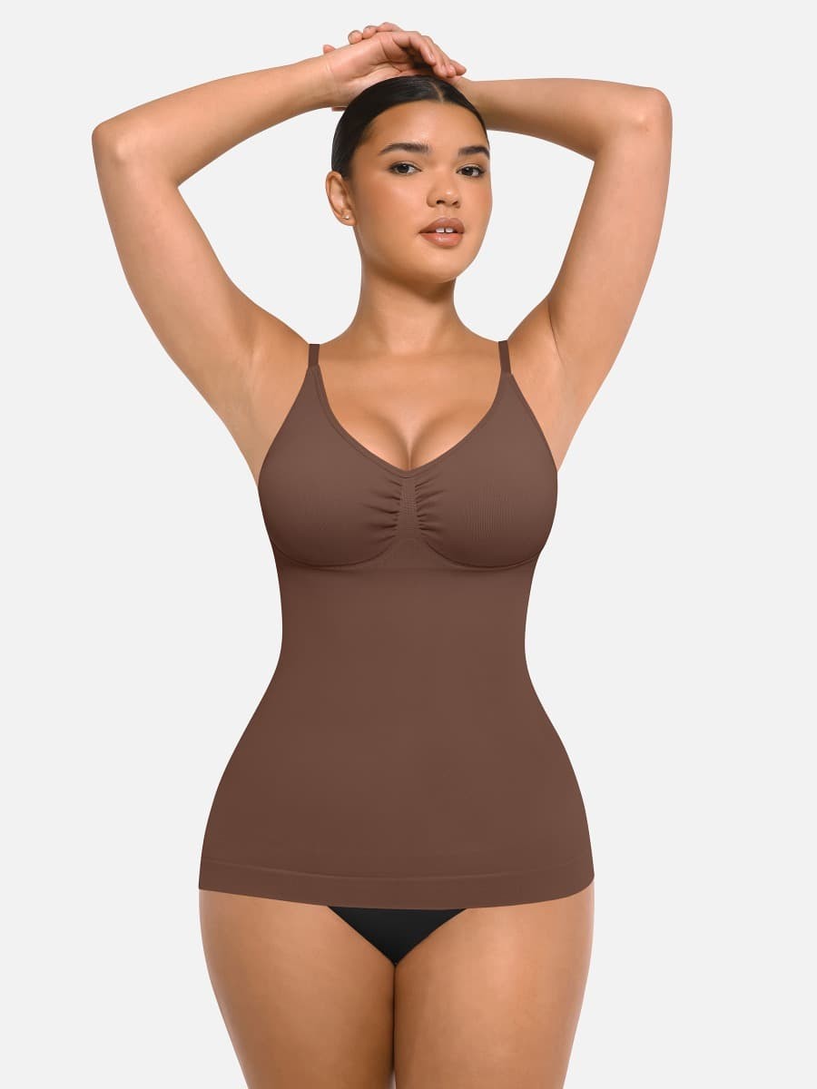 Women Comfort Seamless Bust Support Waist and Abdomen Control Shape Tank Top