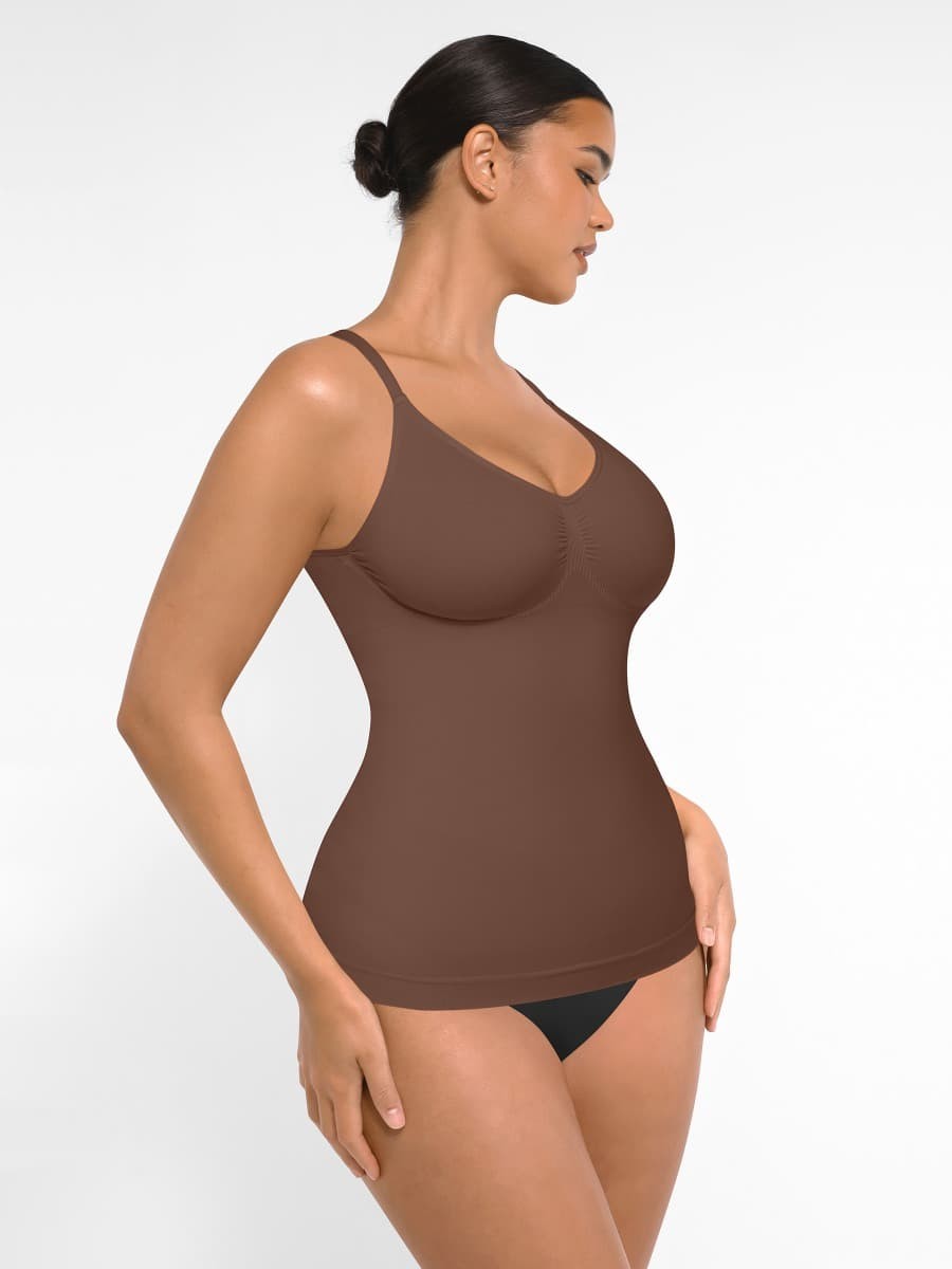 Women Comfort Seamless Bust Support Waist and Abdomen Control Shape Tank Top