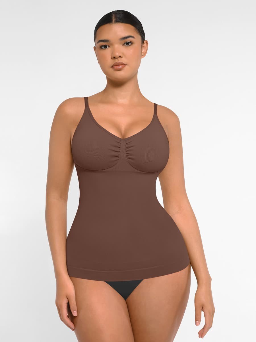 Women Comfort Seamless Bust Support Waist and Abdomen Control Shape Tank Top