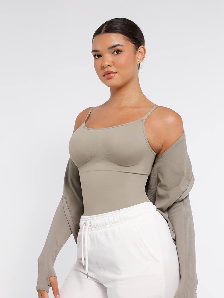 Seamless Waist and Abdomen Shaping Bodysuit