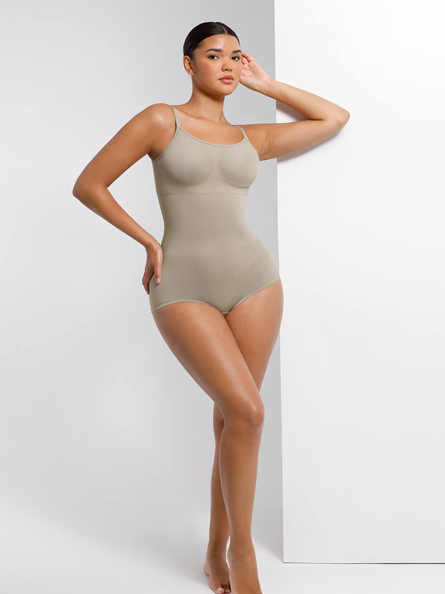 Seamless Waist and Abdomen Shaping Bodysuit