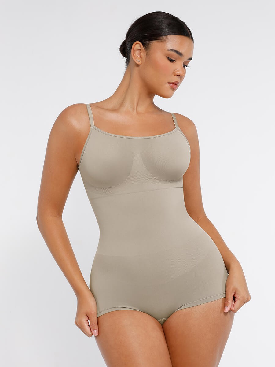 Seamless Waist and Abdomen Shaping Bodysuit
