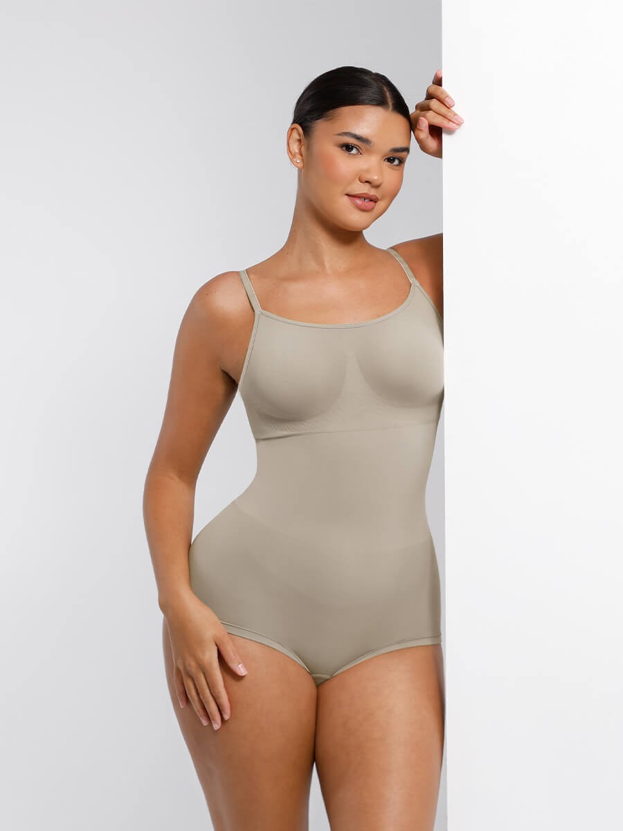 Seamless Waist and Abdomen Shaping Bodysuit