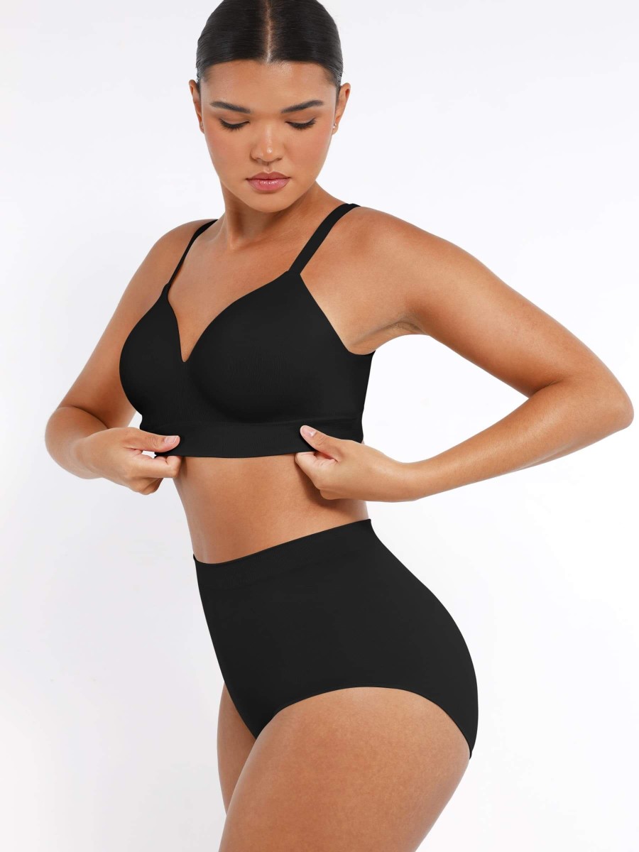 Wireless Seamless Wireless Bust Support Shapewear Bra