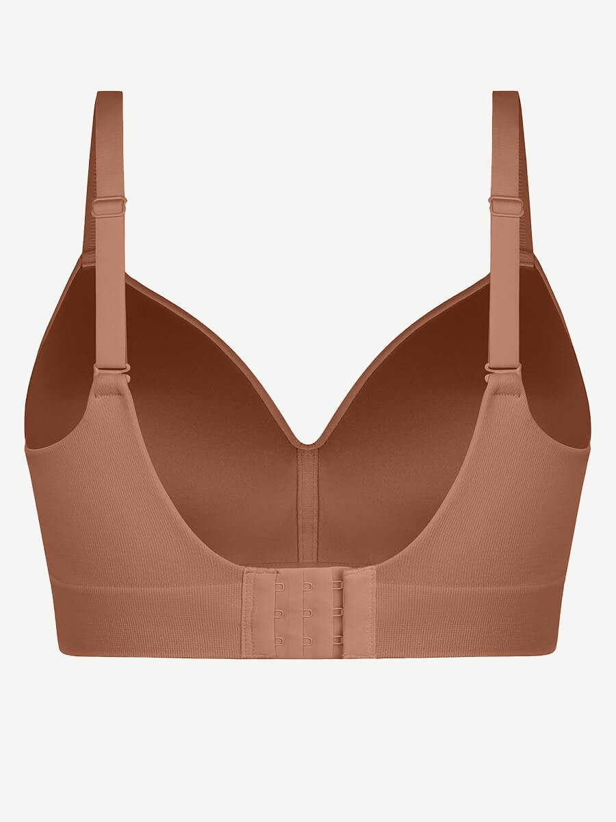 Wholesale Seamless Wireless Shapewear Bra with Bust Support