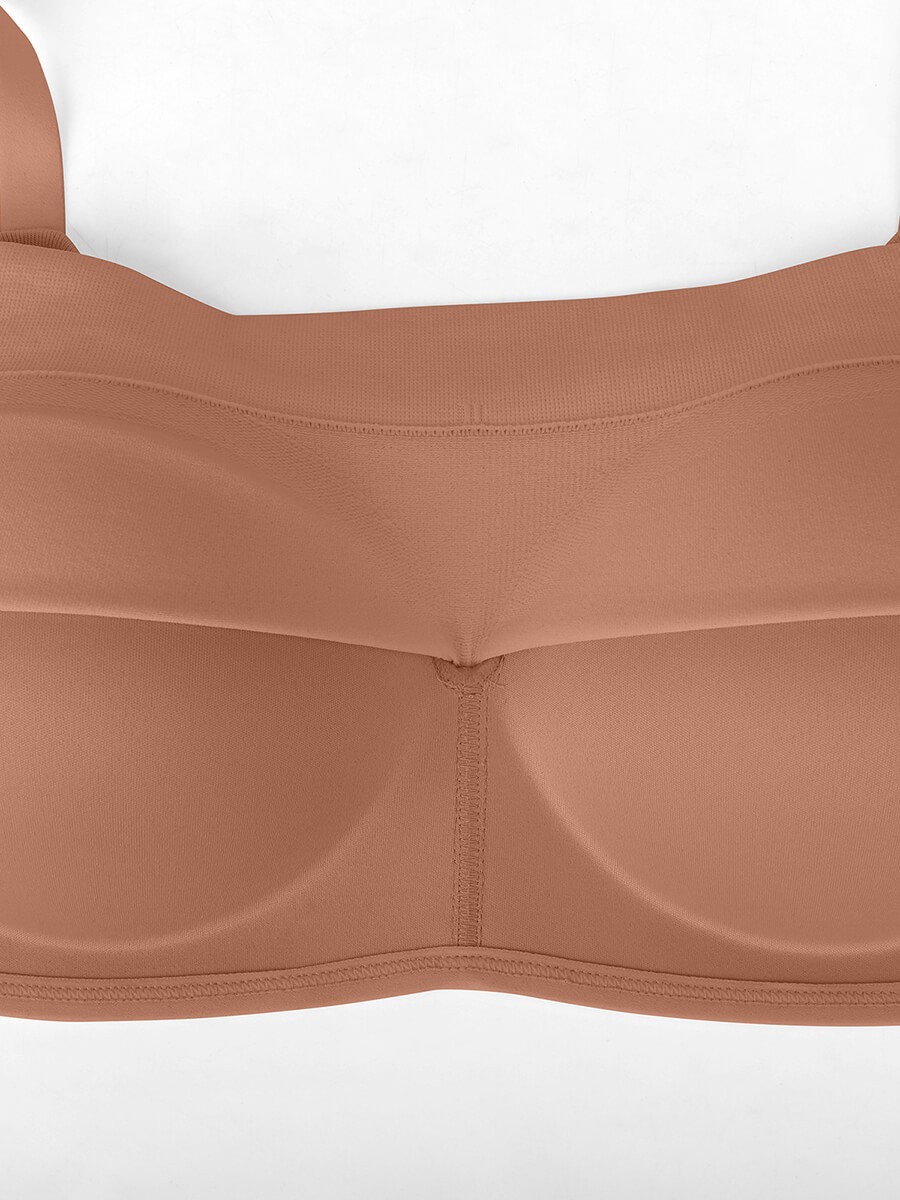 Wholesale Seamless Wireless Shapewear Bra with Bust Support