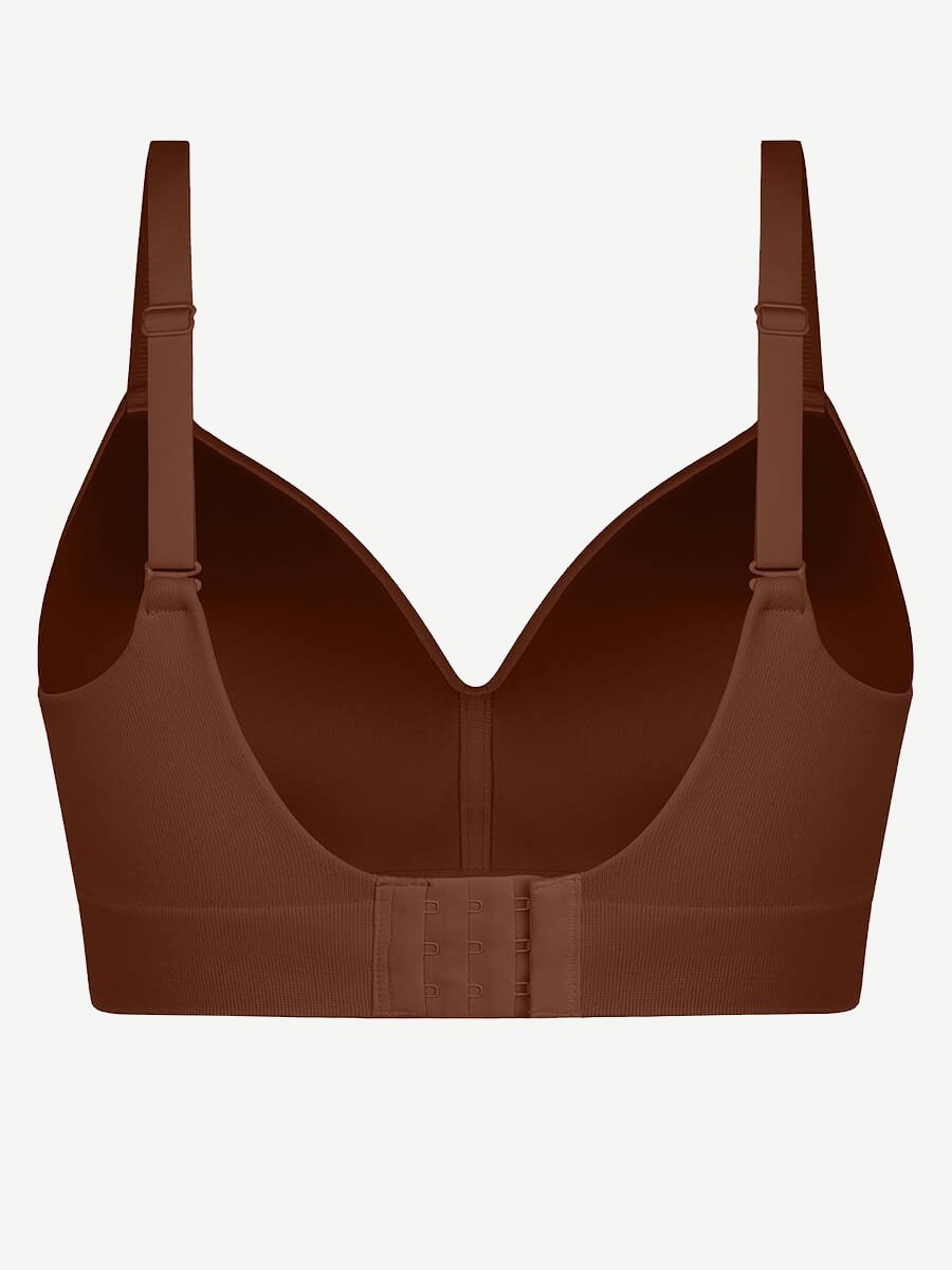 Fashion Seamless Wireless Shapewear Bra with Bust Support