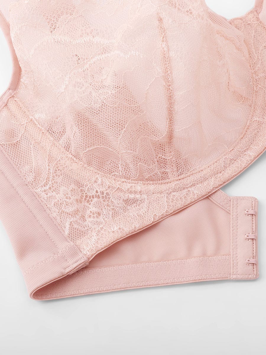 Minimizing Bra Full Coverage Side Support Underwire Smooth Back