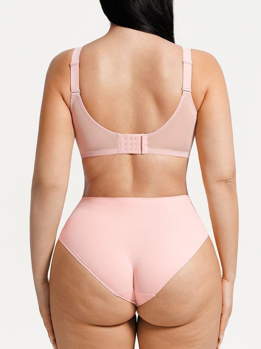 Minimizing Bra Full Coverage Side Support Underwire Smooth Back