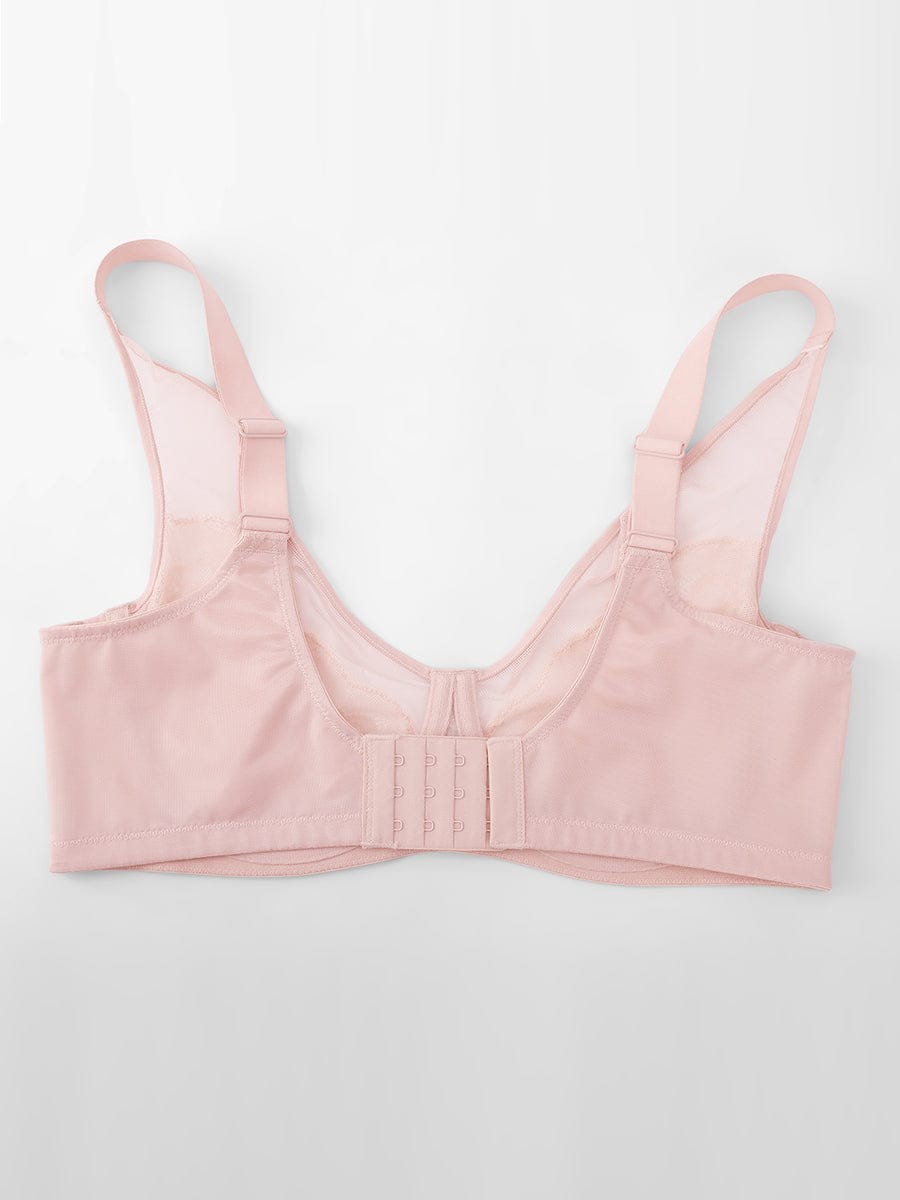 Minimizing Bra Full Coverage Side Support Underwire Smooth Back