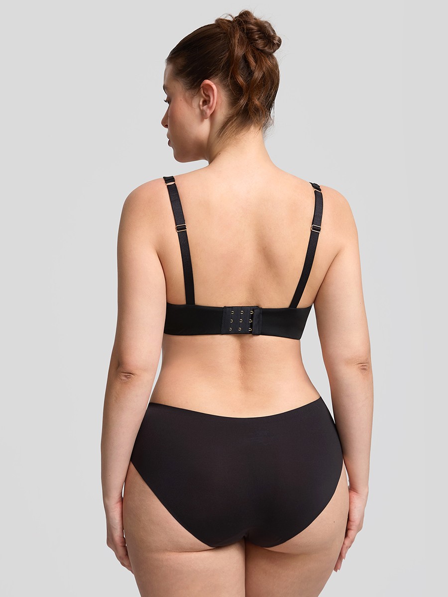 Underwire Naked Memory Foam Demi T-Shirt Bra