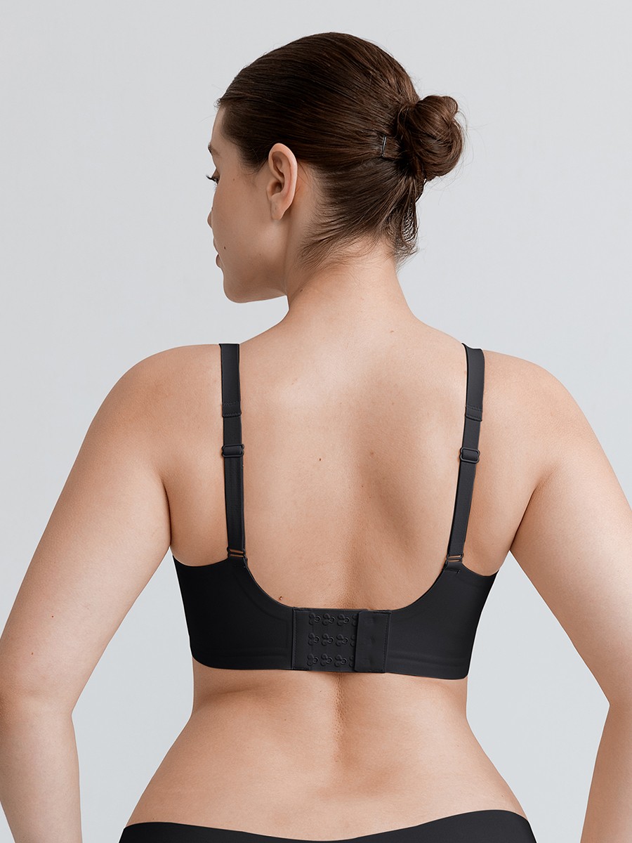 Cut Out Wireless Bra Seamless Jelly Support Everyday T Shirt Bra