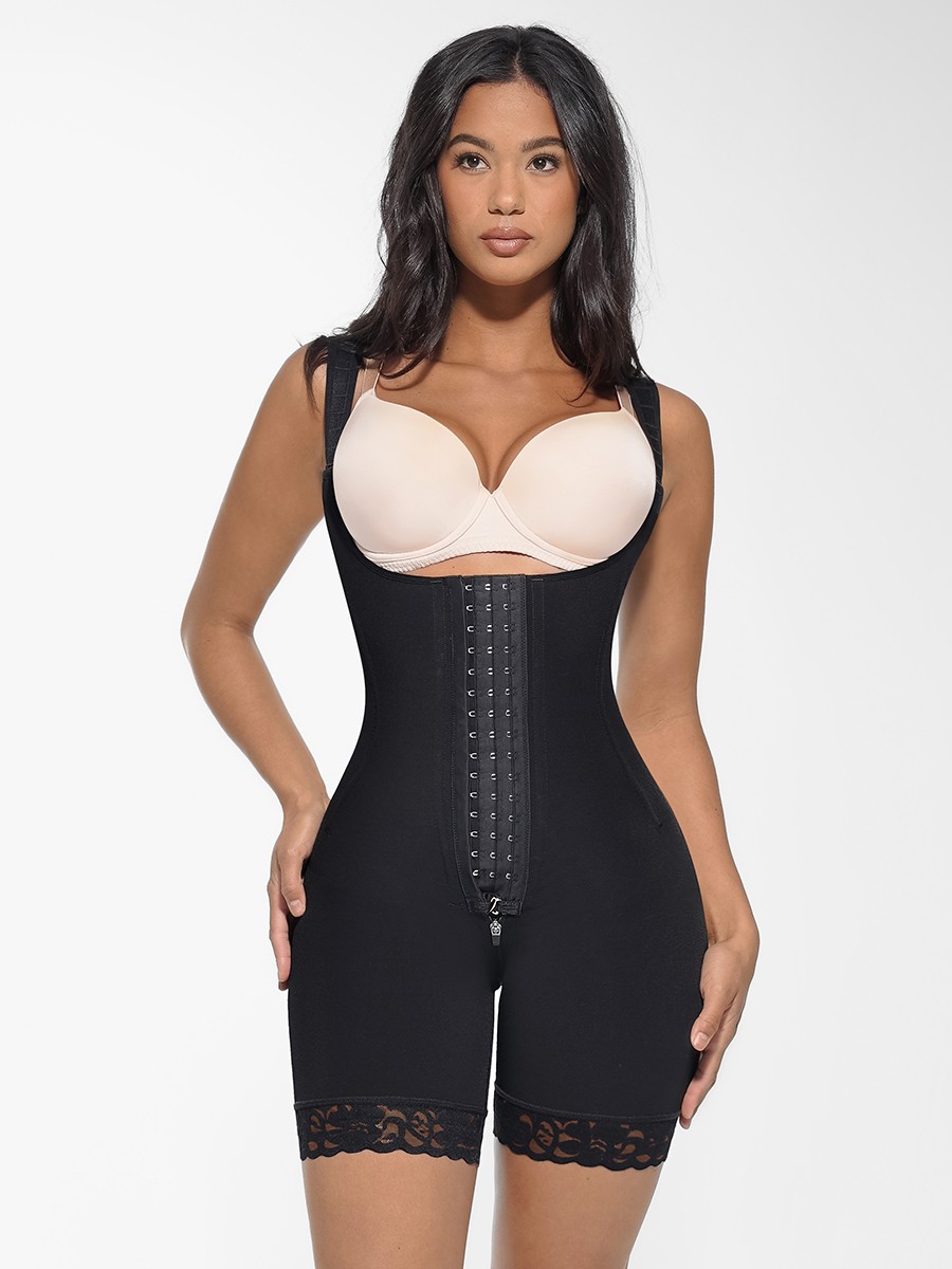 Post-Surgery U-Shaped Chest Support 7 Steel Bones Body Shaper