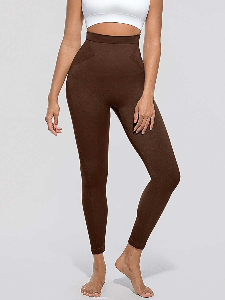 Women High Waisted Slim Fit Anti Slip Shaping Leggings