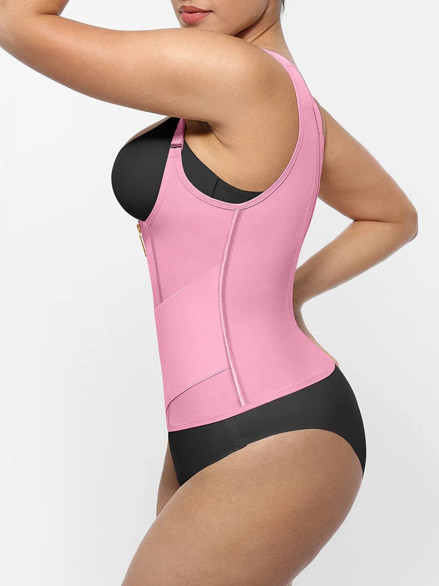 7 Steel Bones Chest Support Waist Cincher Tank Top