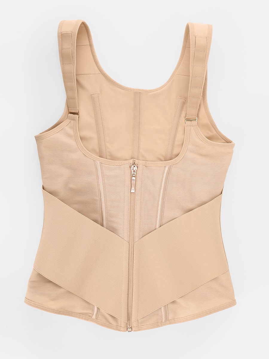 7 Steel Bones Chest Support Waist Cincher
