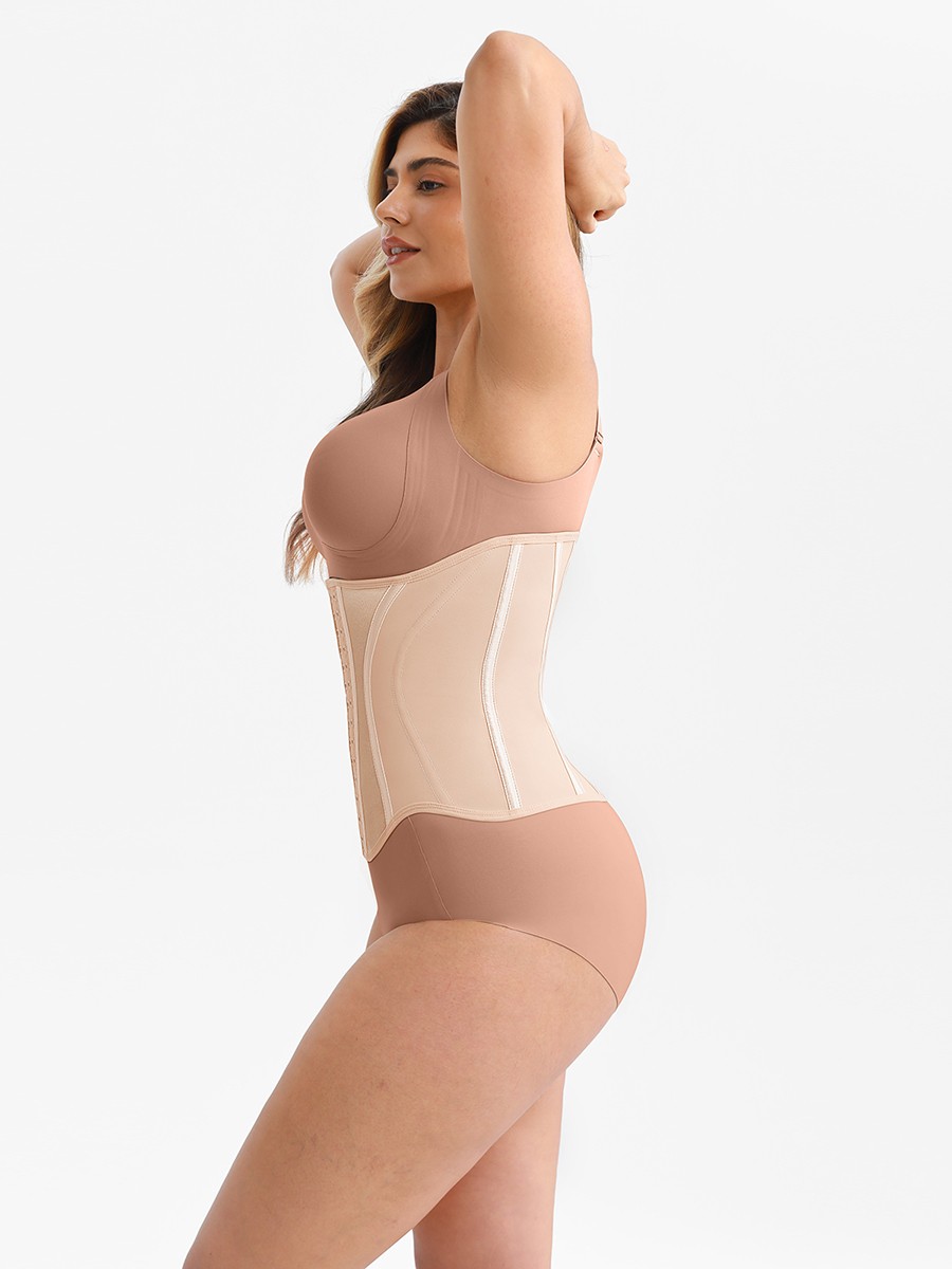 High Compression S Curve Latex Waist Trainer with 11 Steel Bones