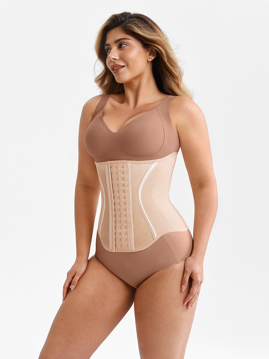 High Compression S Curve Latex Waist Trainer with 11 Steel Bones