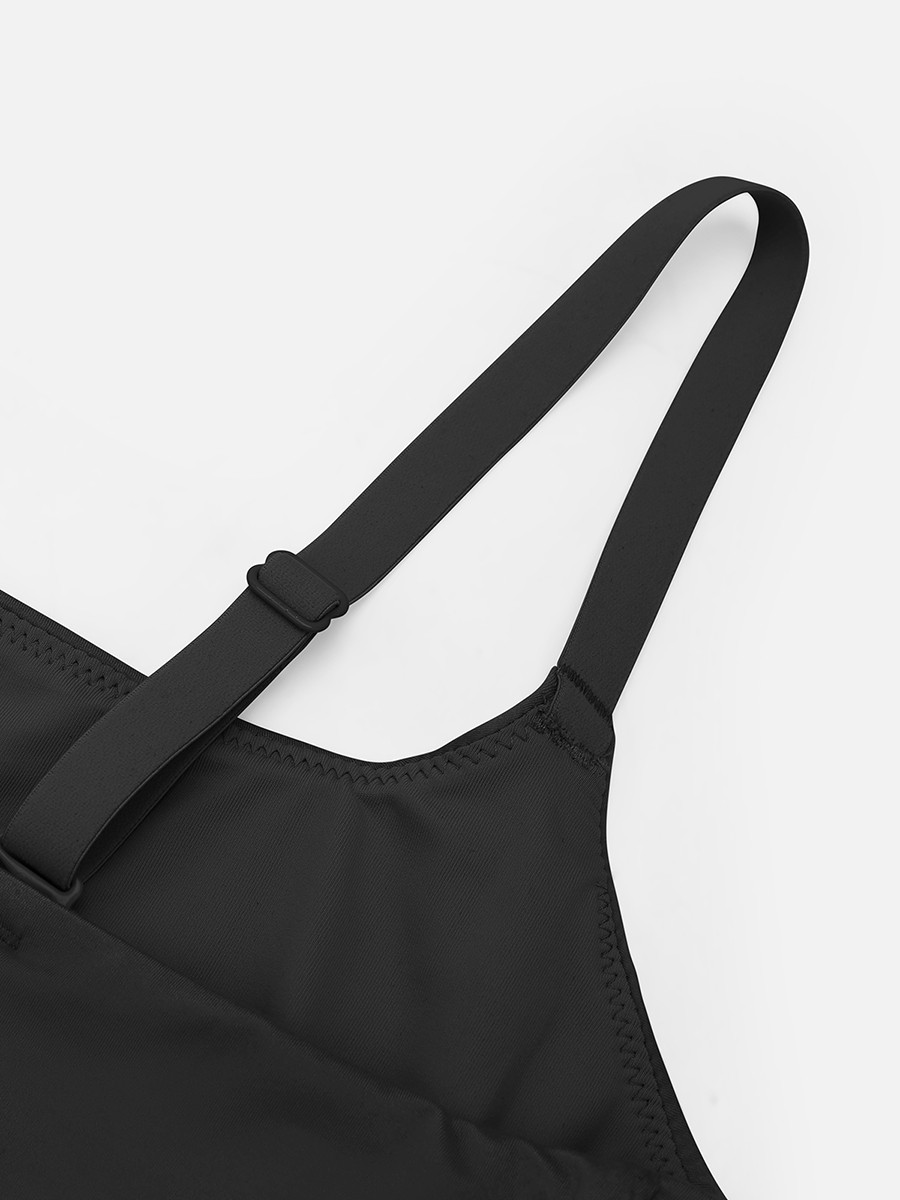 Scoop Neck Tank Top with Anti-Sheer Bust Lining