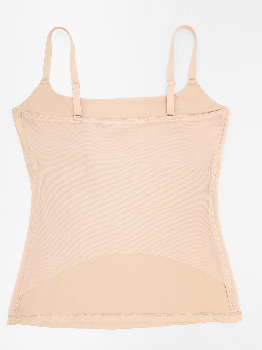 Comfort Scoop Neck Tank Top with Anti-Sheer Bust Lining