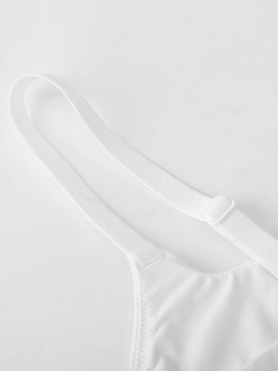 Scoop Neck Anti-Sheer Bust Lining Daily Wear Tank Top
