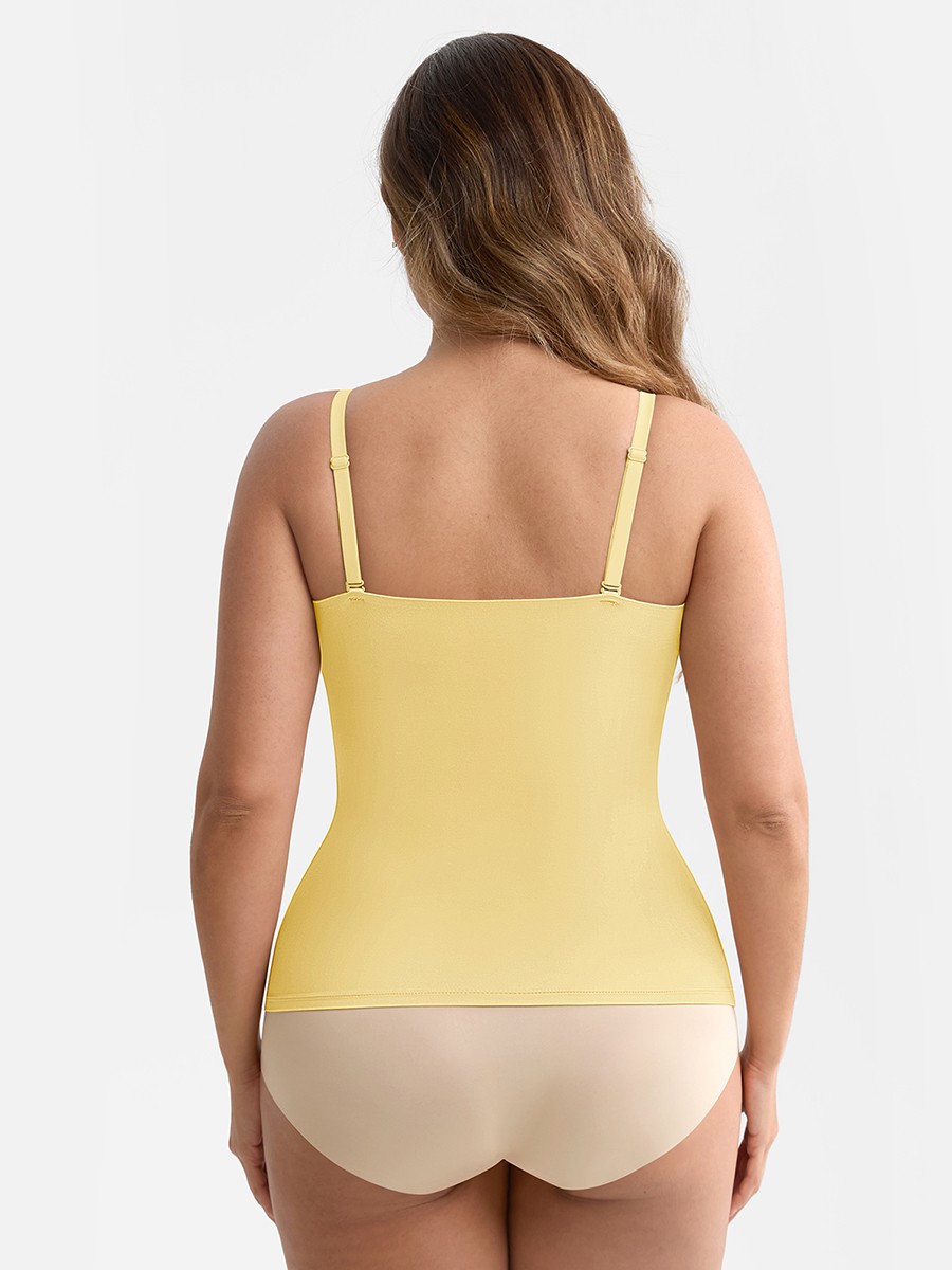 Daily Wear Scoop Neck Tank Top with Anti-Sheer Bust Lining