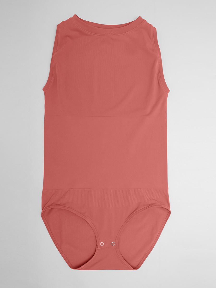 Seamless Tight Waist and Abdomen Shapewear Bodysuit