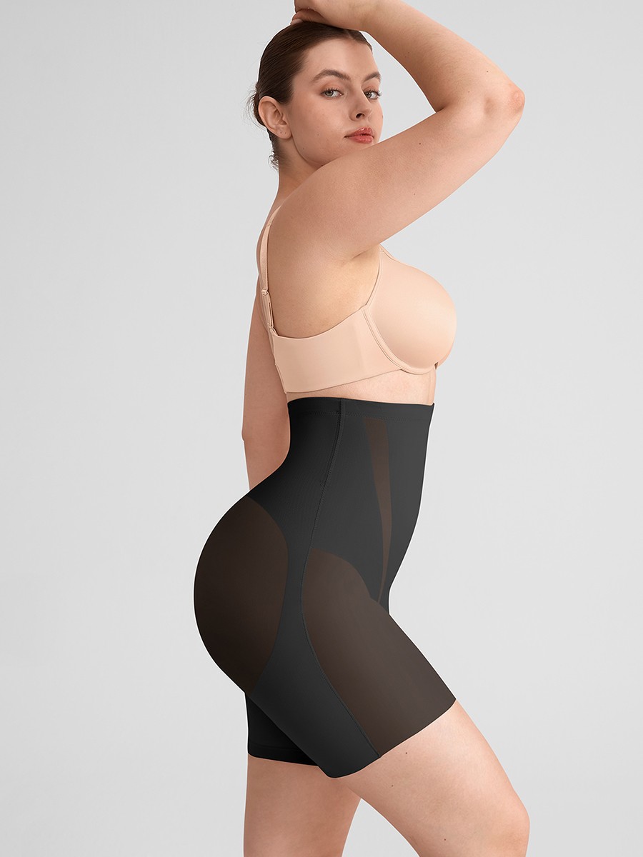 Seamless Shapewear Shorts Tummy Control Butt Lifter Thigh Slimming