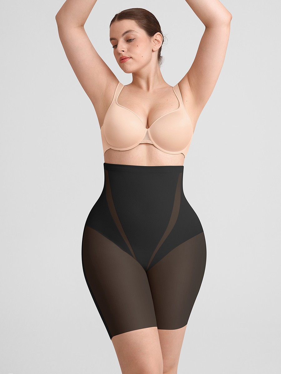 Seamless Shapewear Shorts Tummy Control Butt Lifter Thigh Slimming