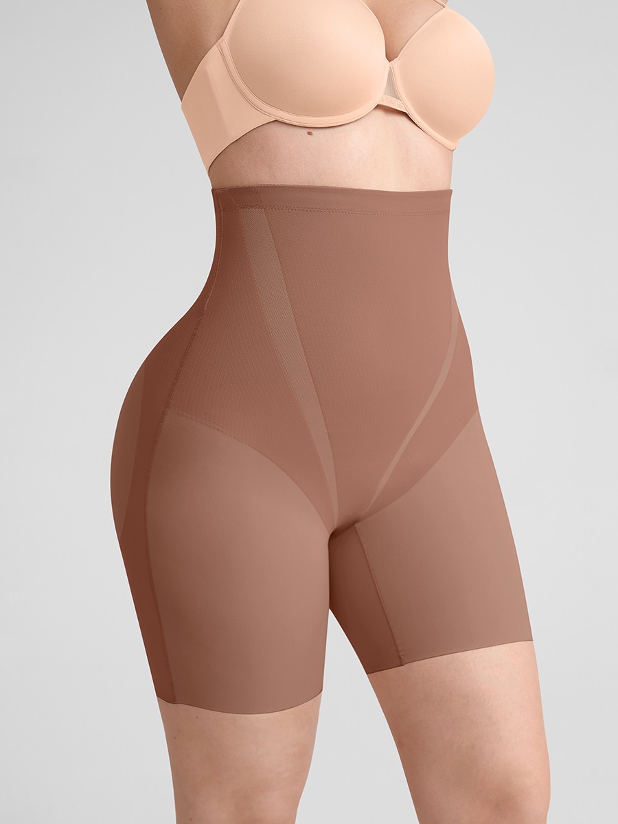 Wholesale Seamless Shapewear Shorts Tummy Control Butt Lifter Thigh Slimming